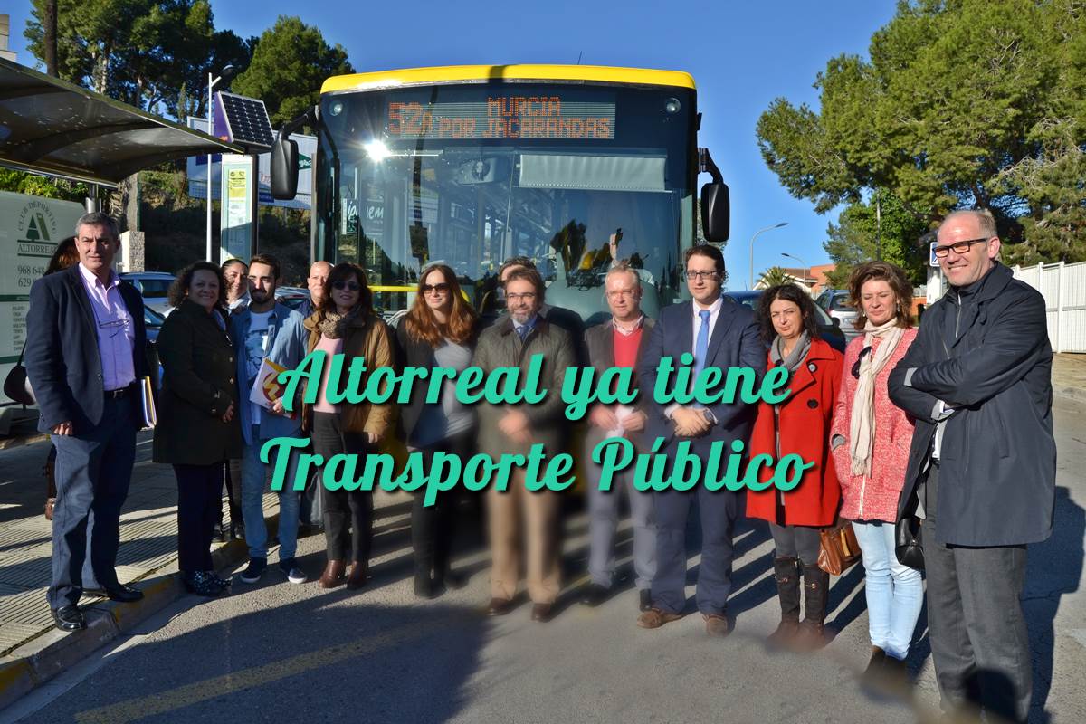Altorreal ya tiene Bus Público
