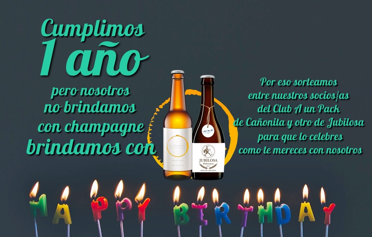 ¡Cumplimos 1 año!