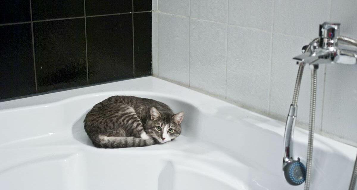 ¿Pensando en bañar a tu gato? No lo hagas